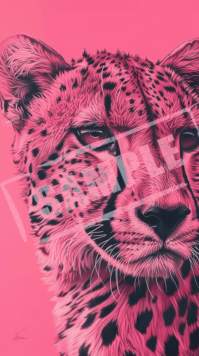 Fearless pink Tiger