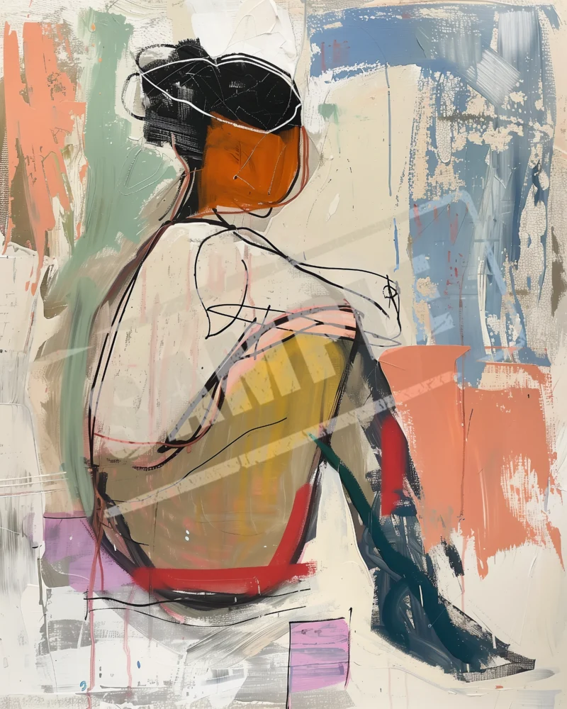 Calm woman